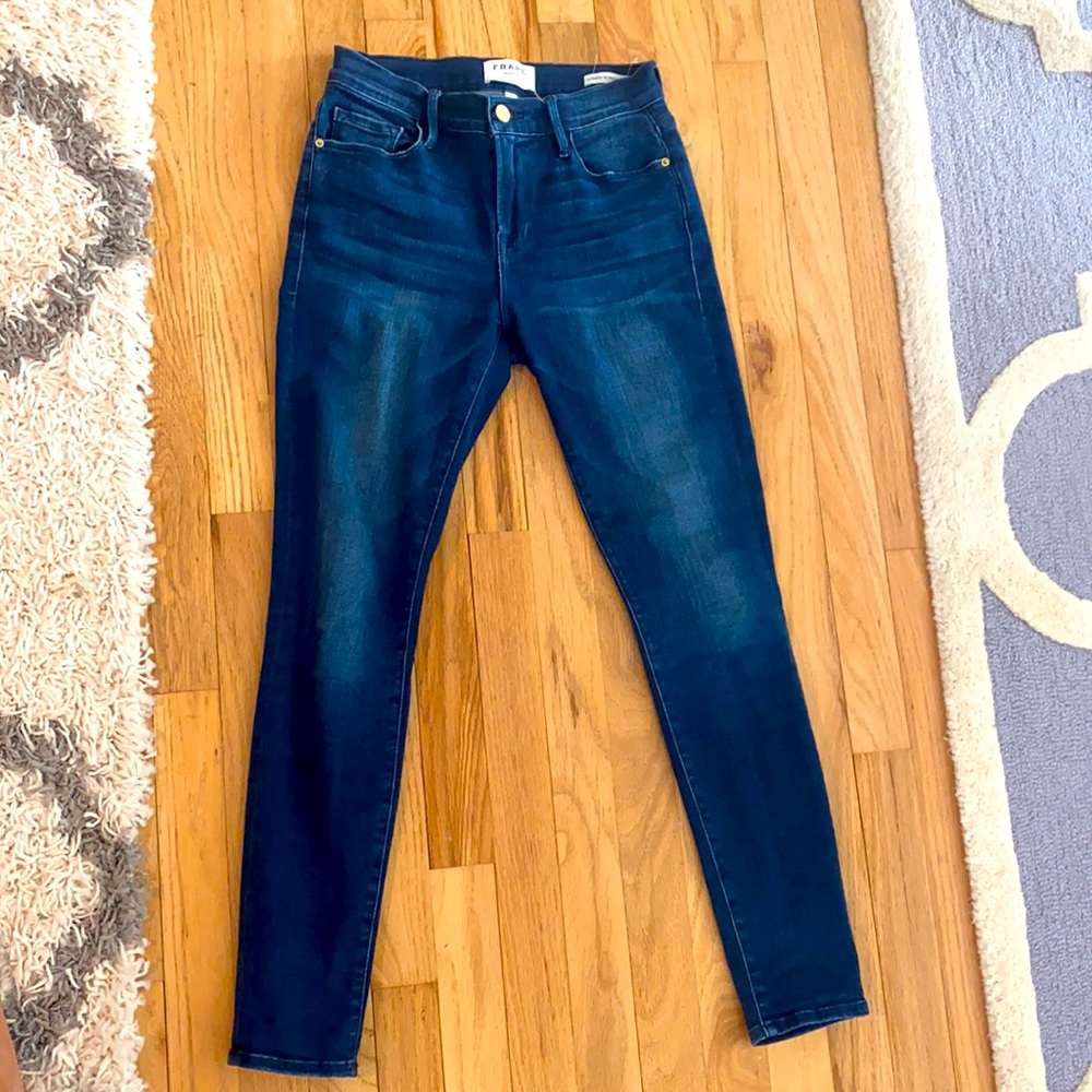 Frame le skinny crop jeans